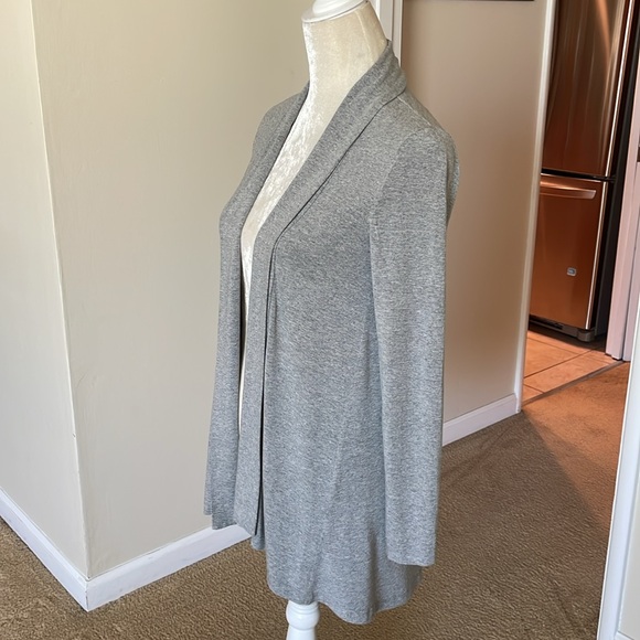 Vince Camuto Gray Women's Open Front Cardigan Sweater - Picture 4 of 9